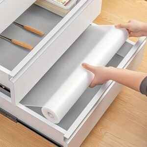 1 Roll of Waterproof And Moisture-Proof Drawer Liners for Kitchen Cabinets