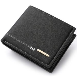 Men's PU Leather Short Wallet