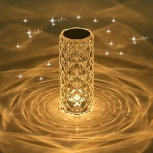 1pc Crystal Diamond Table Lamp