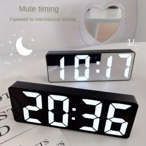 Modern LED Digital Clock with Adjustable Brightness