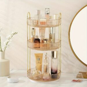 360° Rotating Makeup Organizer