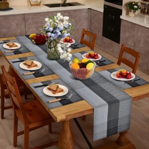 7pcs European Style PVC Table Mats Set