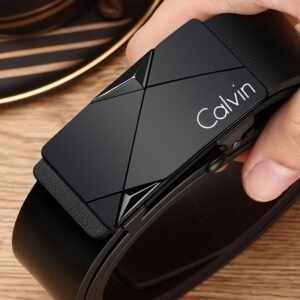 Calvin Men's Automatic Buckle Belt