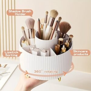 360° Rotating Makeup Organizer
