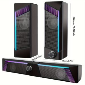 2 in 1 Computer Speaker
