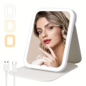 Portable Lighted Makeup Mirror