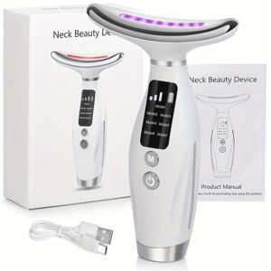 7-Color LED Facial Massager - 4-in-1