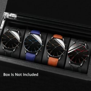 Set of 4 Men's Fashion Quartz Watches