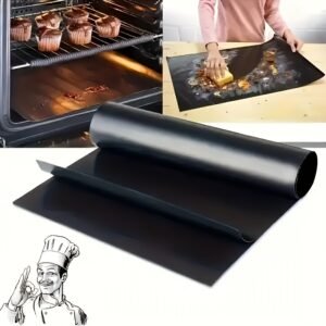 1pc Non-Stick Reusable Oven Bottom Liner