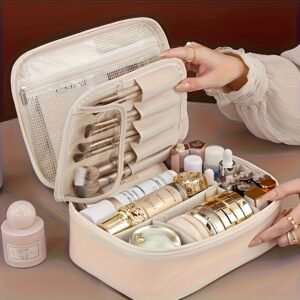 Multi-Layer Large Capacity Detachable Makeup Bag