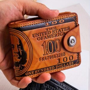 Vintage-Inspired Luxury PU Leather Wallet