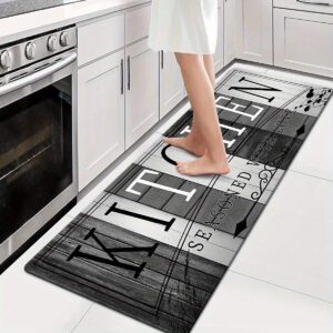 Premium Print Absorbent Kitchen Mat
